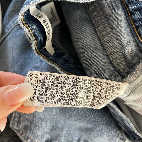 Forever 21 Distressed Jean Pants Size 27 - Picture 5 of 5